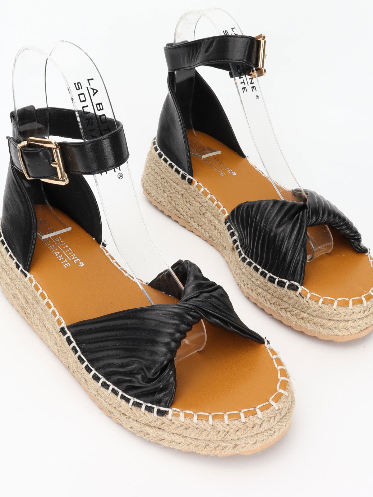 Pippa - Söta sandaler med plattform - Beige